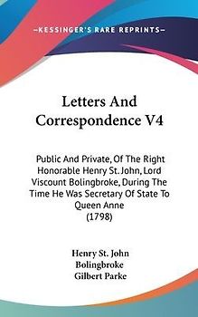 Letters And Correspondence V4