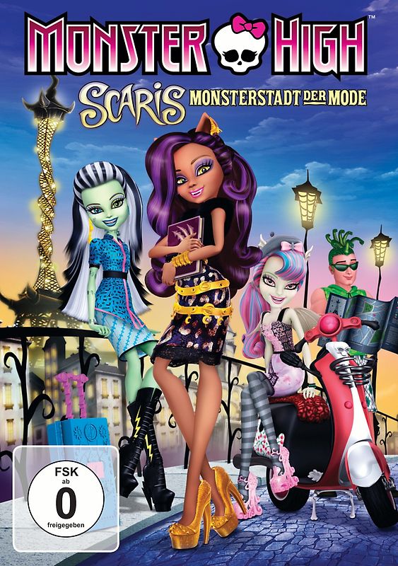 Monster High: Scaris - Monsterstadt der Mode DVD