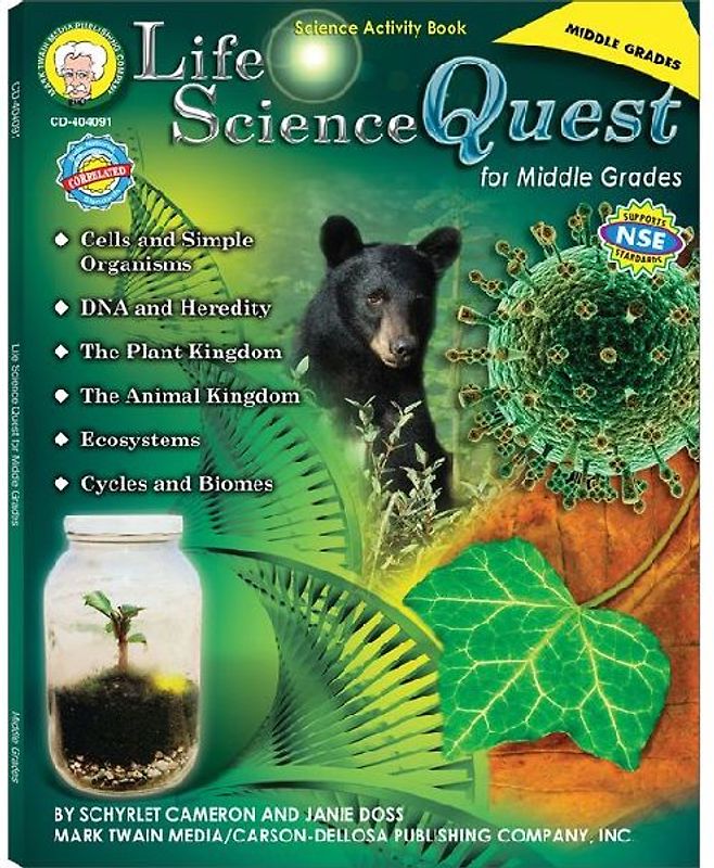 Life Science Quest for Middle Grades
