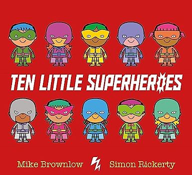 Ten Little Superheroes