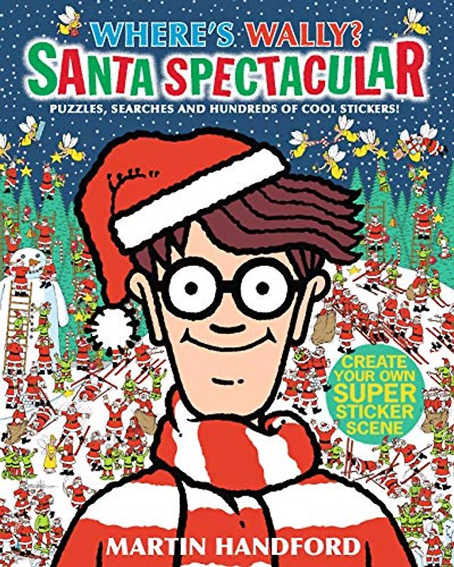 Where's Wally? Santa Spectacular Sticker Activity Book