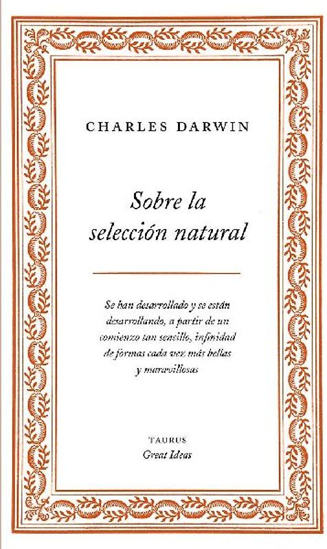 Sobre la selección natural