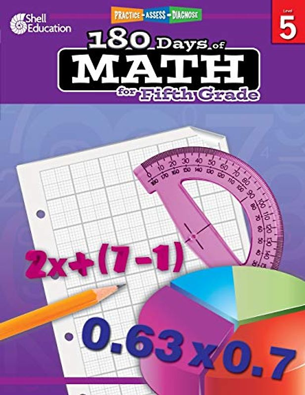 180 Days of Math for Fifth Grade: Practice, Assess, Diagnose (180 Days of Practice)