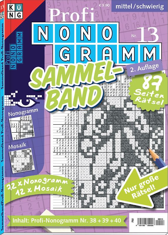 Profi-Nonogramm Sammelband Nr. 13
