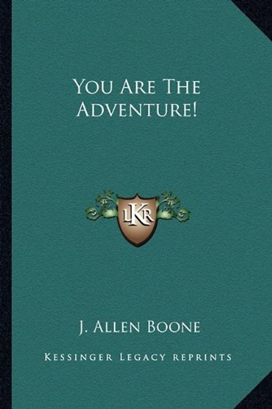 You Are the Adventure!