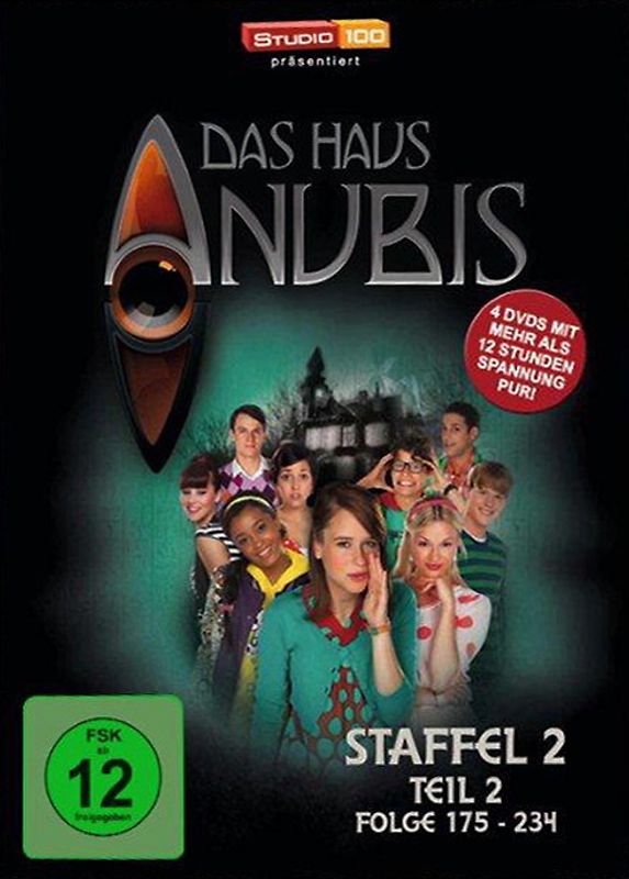 Das Haus ANUBIS - Staffel 2.2 (Episoden 175-234) [4 DVDs] DVD