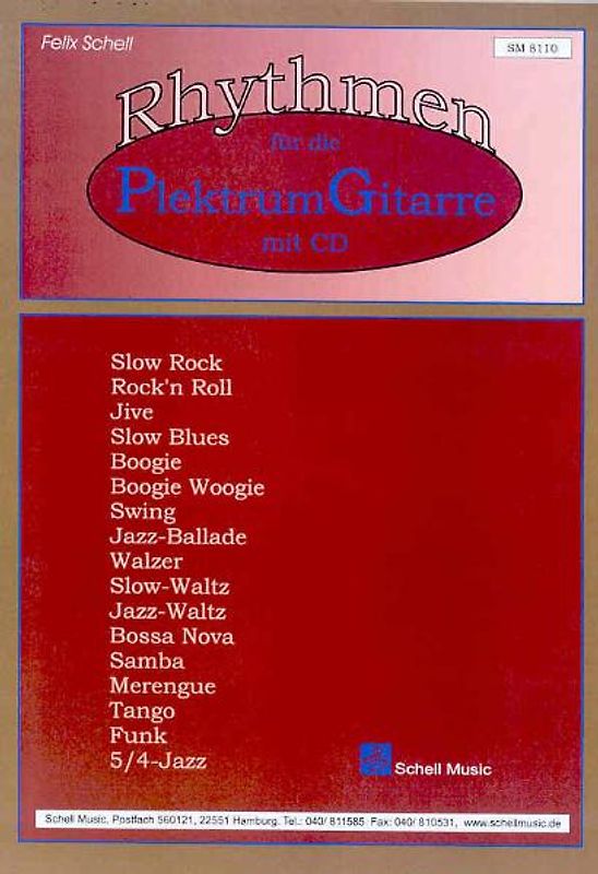 Rhythmen für die Plektrum-Gitarre