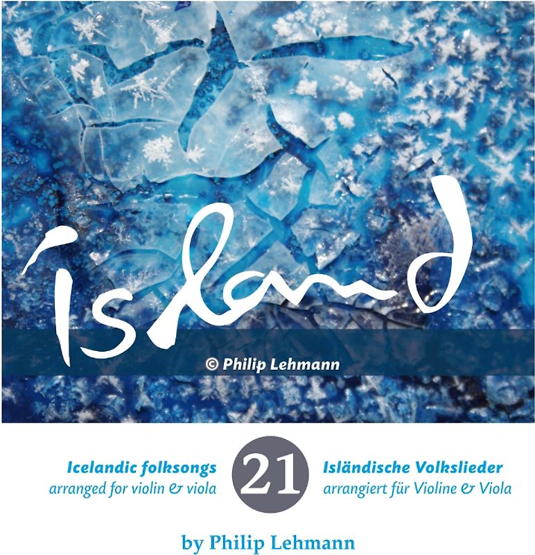 21 isländische Volkslieder für Violine und Viola (Noten)