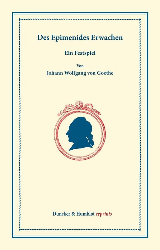 Des Epimenides Erwachen.