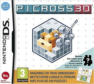 PICROSS 3D DS Nintendo DS