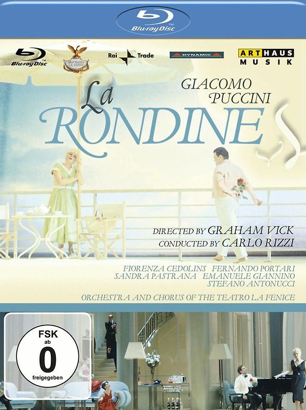 Giacomo Puccini - La Rondine [Blu-ray]