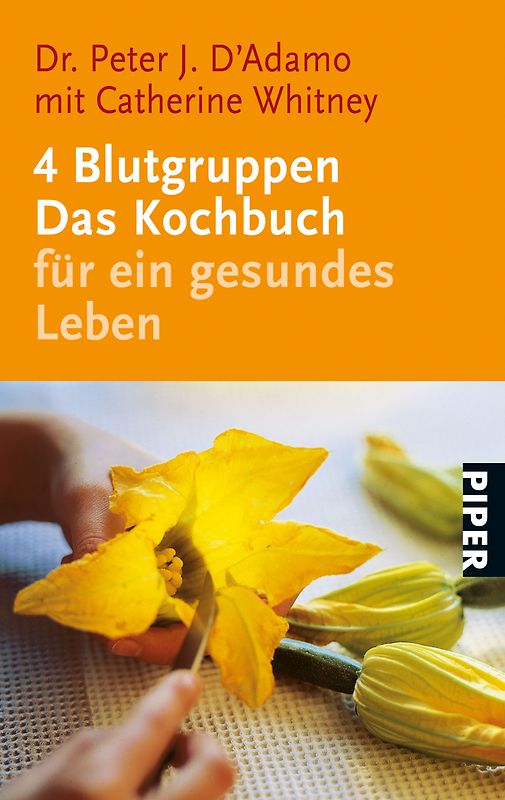 4 Blutgruppen. Das Kochbuch für ein gesundes Leben
