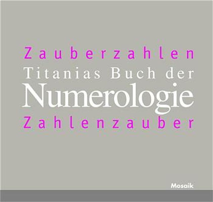 Titanias Buch der Numerologie