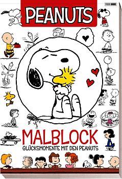Peanuts: Malblock - Glücksmomente mit den Peanuts