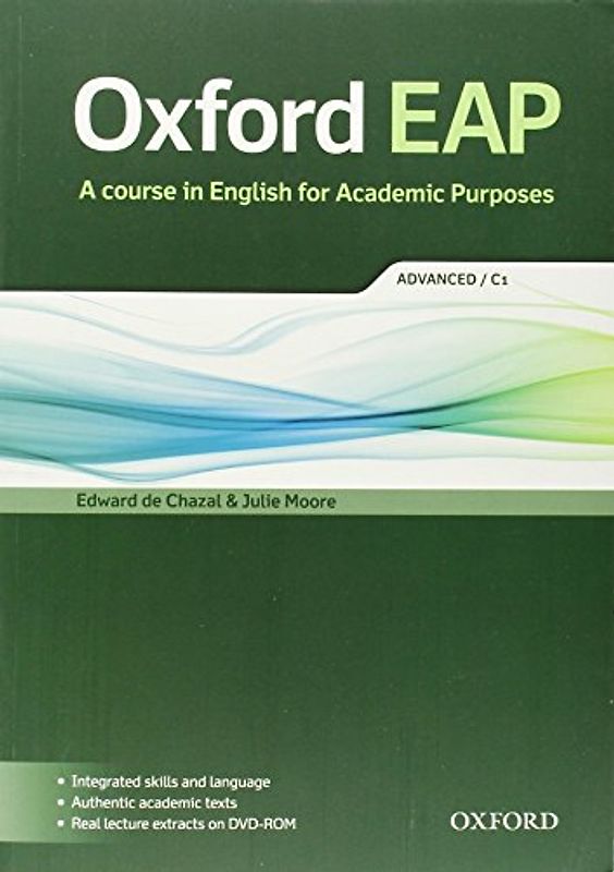 Oxford EAP: Advanced/C1: Student's Book with DVD-ROM - Oxford Uni Press