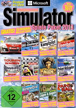 Simulator Spiele Paket 2013: 15 Original Microsoft Spiele! PC Spiele