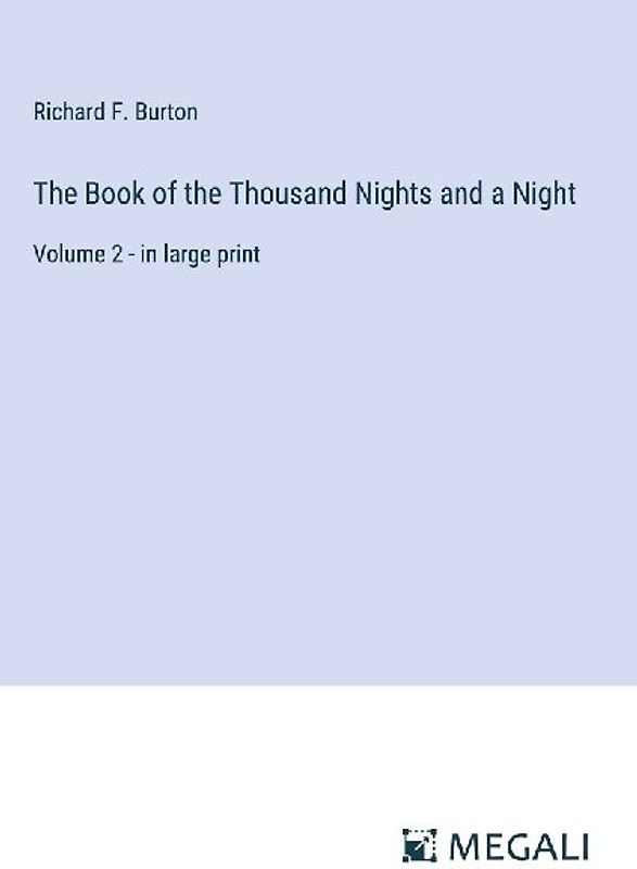 The Book of the Thousand Nights and a Night