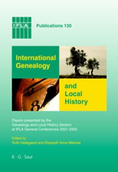 International Genealogy and Local History