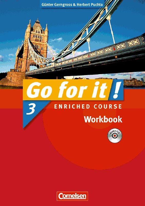 Go for it! / Band 3 - Enriched Course - Workbook mit Lieder-/Text-CD