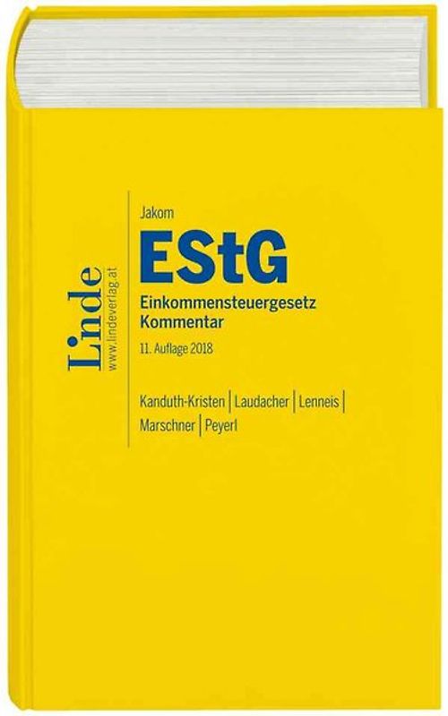 Jakom EStG | Einkommensteuergesetz 2018