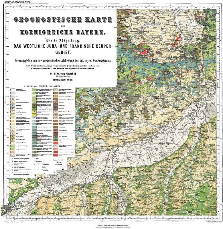 Geognostische Beschreibung des Königreichs Bayern