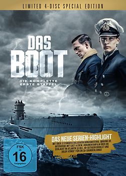 Das Das Boot - Die komplette erste Staffel [Limited Special Edition, 4 Discs] Blu-ray Disc