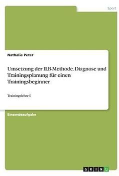 Umsetzung der ILB-Methode. Diagnose und Trainingsplanung für einen Trainingsbeginner