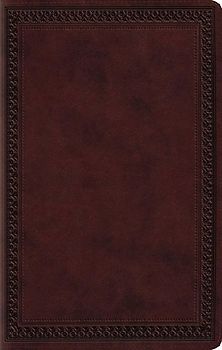 ESV Premium Gift Bible (Trutone, Mahogany, Border Design)