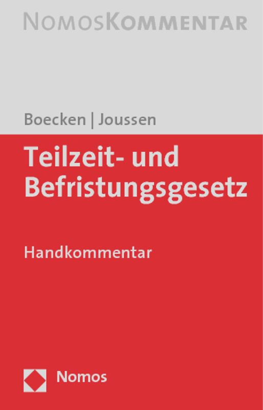 Teilzeit- und Befristungsgesetz