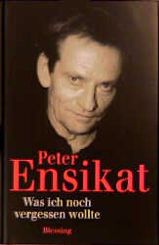 Was ich noch vergessen wollte