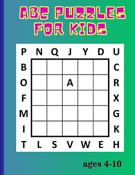 ABC Puzzles For Kids ages 4-10: a fun and interactive way to learn the alphabet and improve cognitive skills, alphabet letter puzzles.
