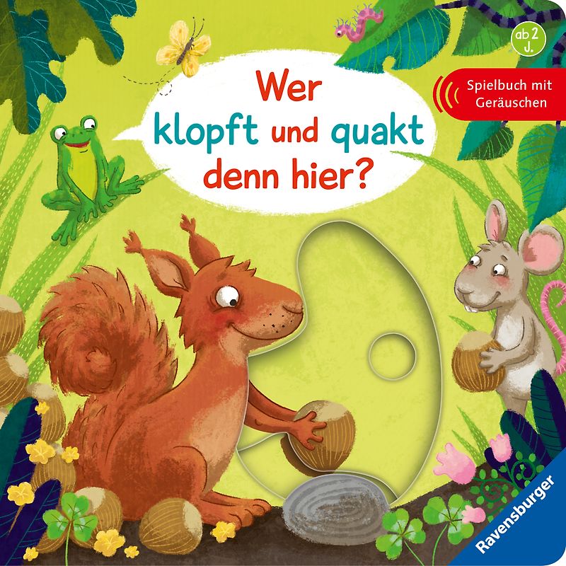 Wer klopft und quakt denn hier?