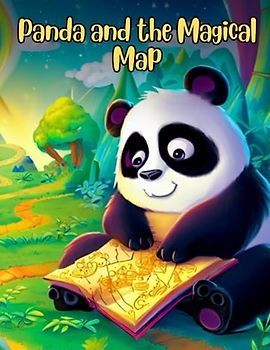 Panda and the Magical Map: Short Story for kids about Panda, Perseverance & Self-Confidence I Adventure story book for kids about Panda I Gift for kids.