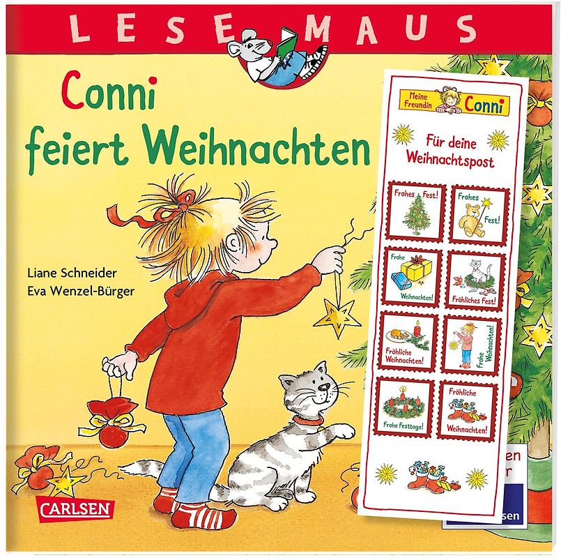 LESEMAUS 58: Conni feiert Weihnachten