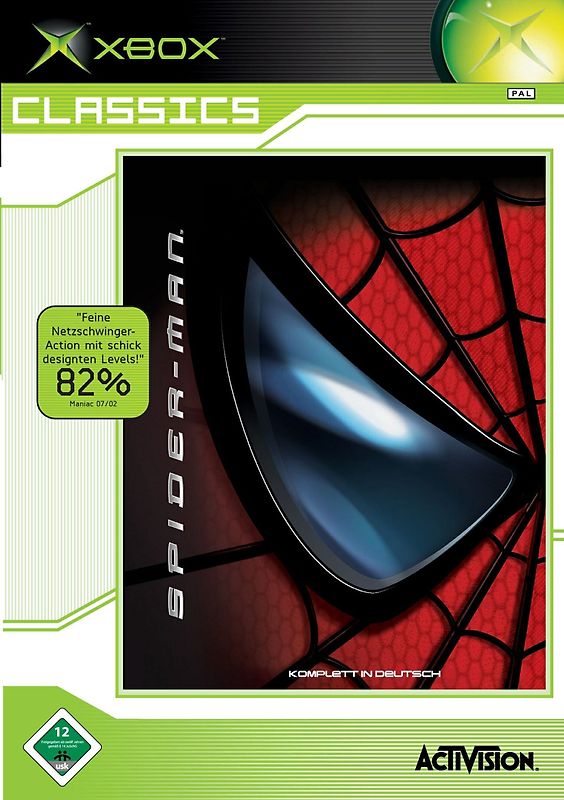 Spiderman: The Movie Xbox
