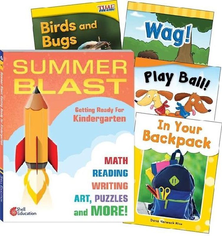Learn-At-Home: Summer Reading Bundle Grade K: 5-Book Set