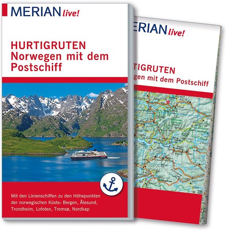 MERIAN live! Reiseführer Hurtigruten. Norwegen mit dem Postschiff