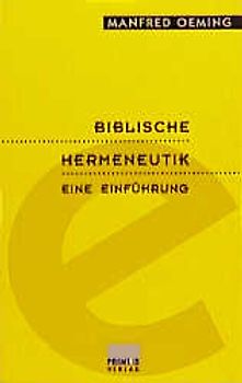 Biblische Hermeneutik