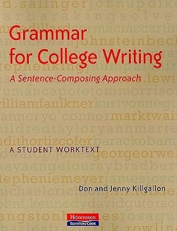 Grammar for College Writing