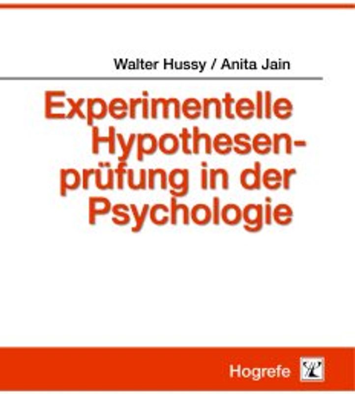 Experimentelle Hypothesenprüfung in der Psychologie