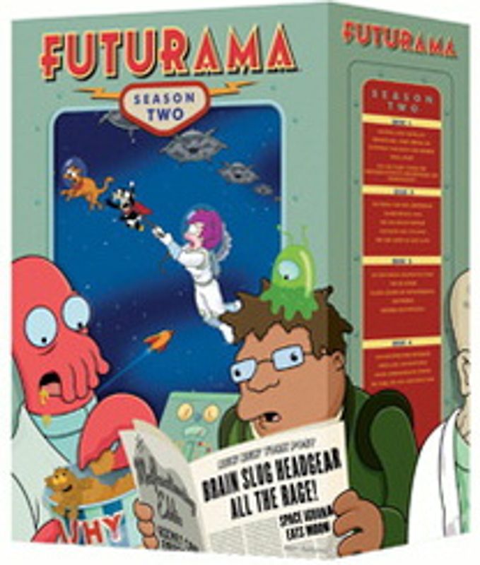 Futurama - Season 2 Collection [4 DVDs] DVD