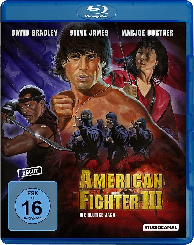 American Fighter III - Die blutige Jagd Blu-ray Disc