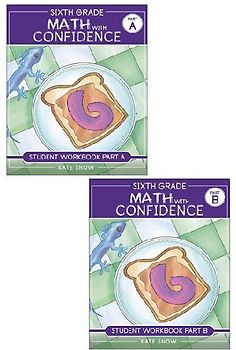 Sixth Grade Math with Confidence Student Workbook Bundle