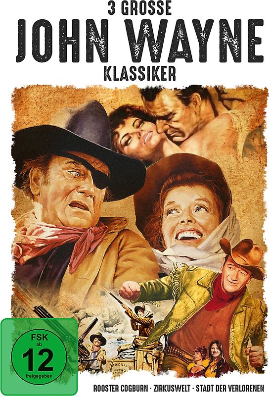 3 große John-Wayne-Klassiker [3 DVDs] DVD