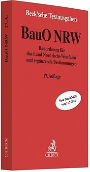 Bauordnung für das Land Nordrhein-Westfalen. BauO NRW