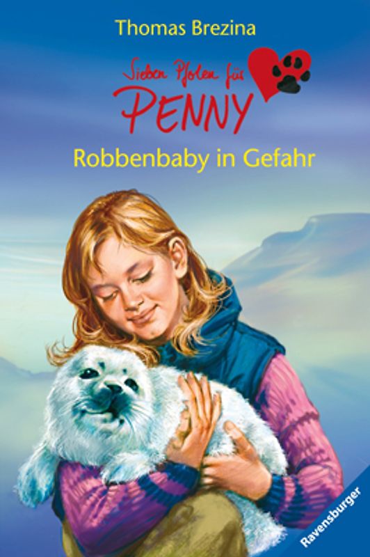 Robbenbaby in Gefahr