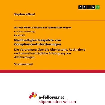 Nachhaltigkeitsaspekte von Compliance-Anforderungen