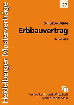 Erbbauvertrag