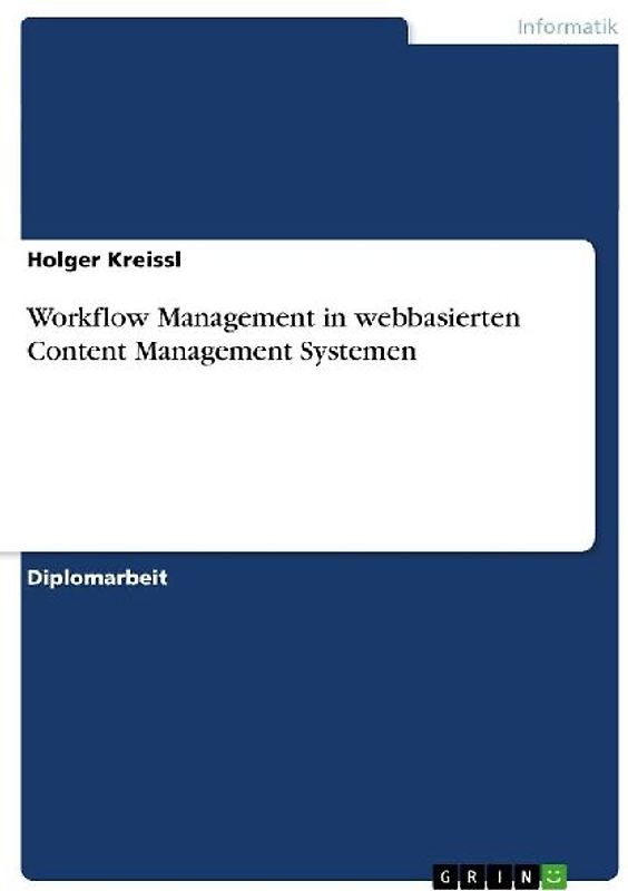 Workflow Management in webbasierten Content Management Systemen
