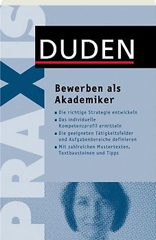 Duden Praxis – Bewerben als Akademiker